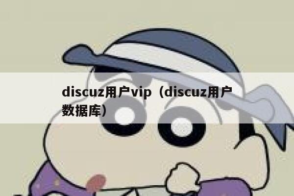 Discuz用户vip，Discuz用户数据库