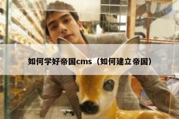 如何学好帝国CMS，如何建立帝国