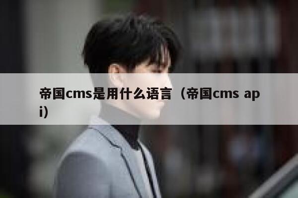 帝国CMS是用什么语言，帝国CMS api