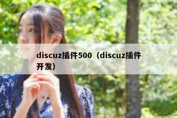 discuz插件500，discuz插件开发