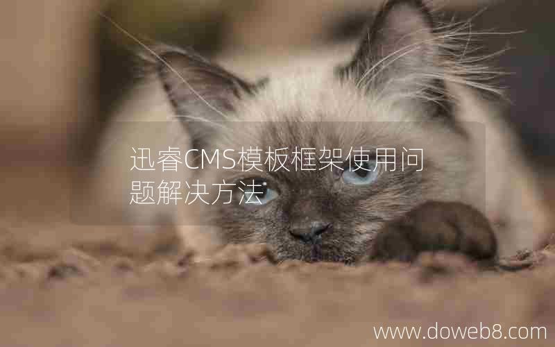 迅睿cms模板框架使用问题解决方法