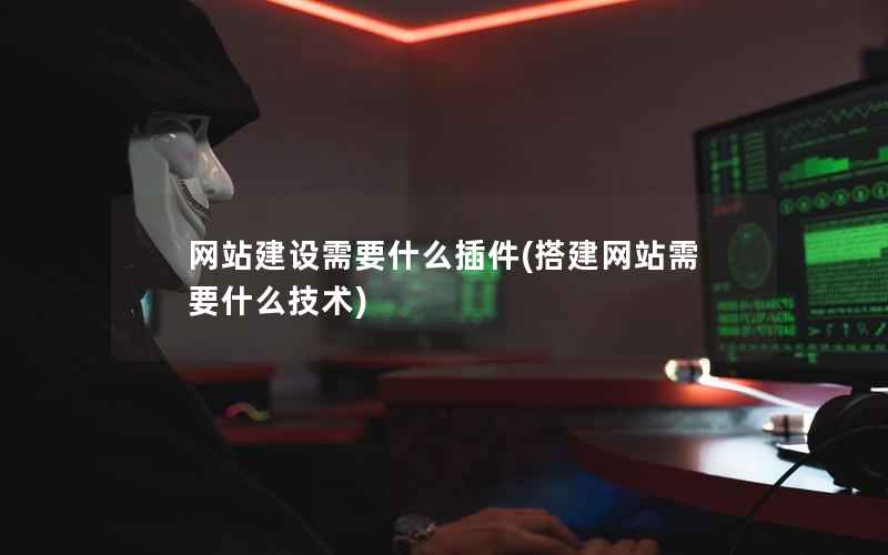 网站建设需要什么插件，搭建网站需要什么技术