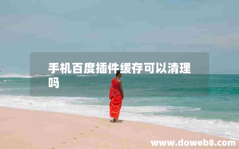 手机百度插件缓存可以清理吗