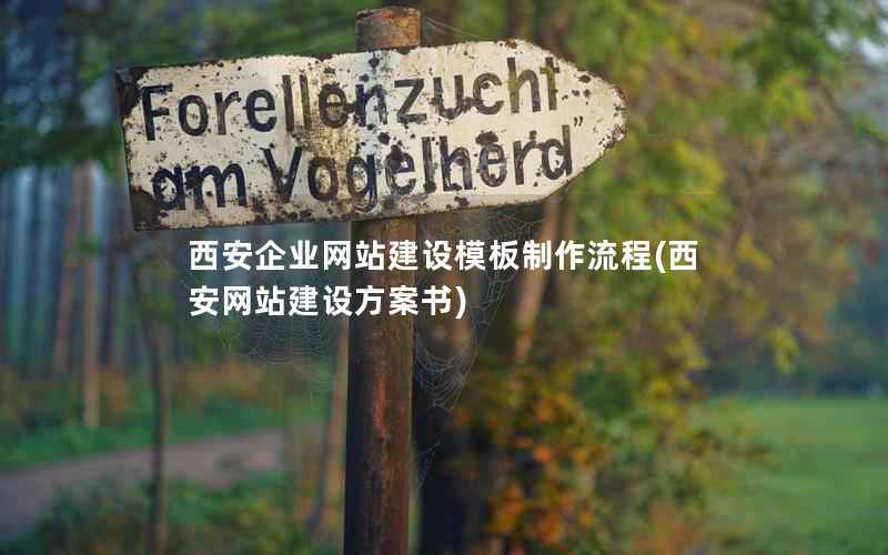 西安企业网站建设模板制作流程，西安网站建设方案书