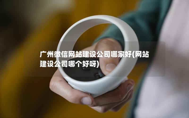 广州微信网站建设公司哪家好，网站建设公司哪个好呀