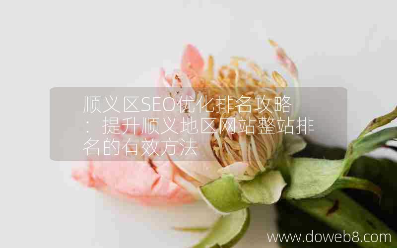 顺义区SEO优化排名攻略：提升顺义地区网站整站排名的有效方法