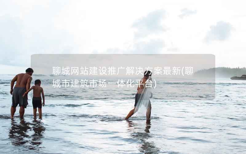 聊城网站建设推广解决方案最新，聊城市建筑市场一体化平台