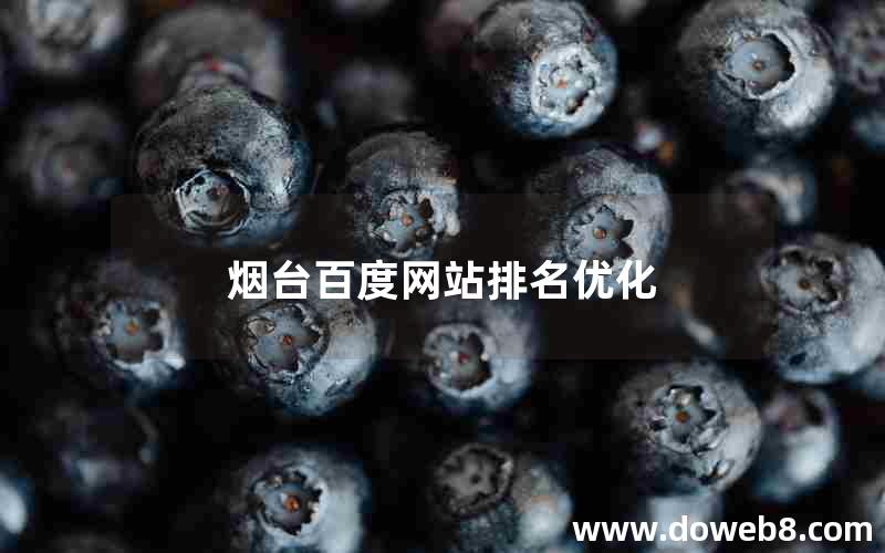 烟台百度网站排名优化
