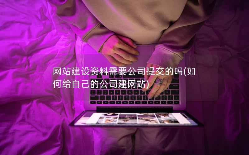 网站建设资料需要公司提交的吗，如何给自己的公司建网站