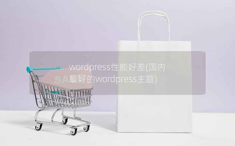 WordPress性能好差，国内最好的WordPress主题