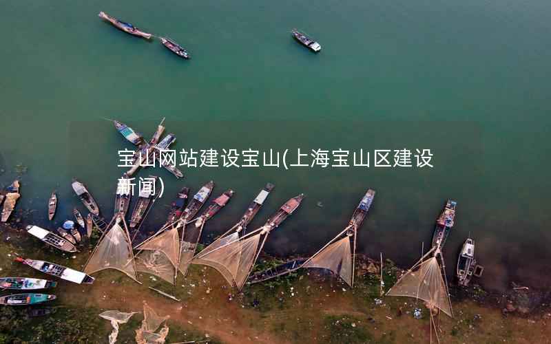 宝山网站建设宝山，上海宝山区建设新闻